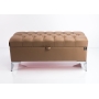 Tufted Storage Bench